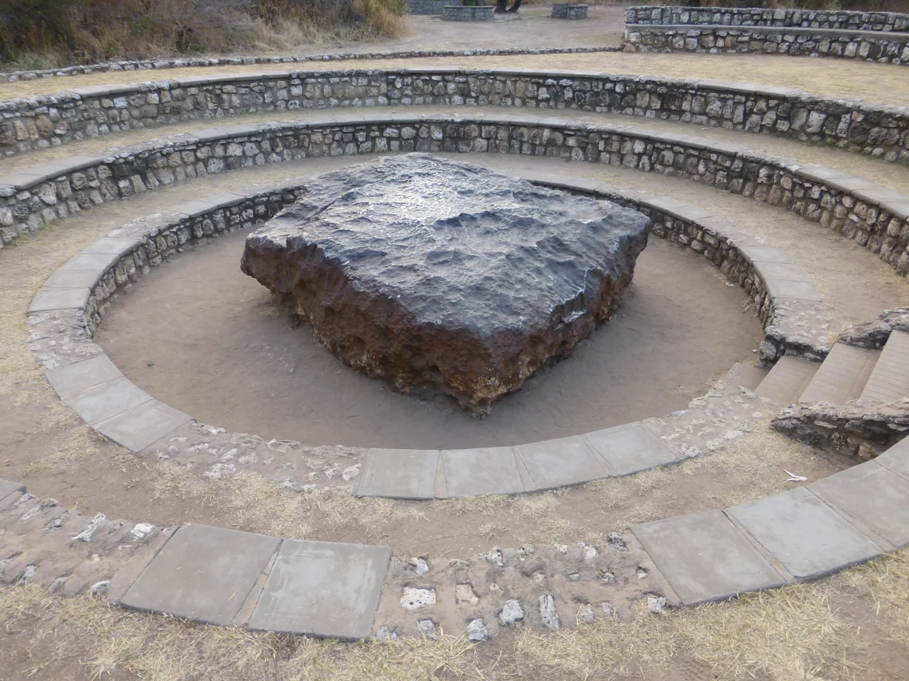 Hoba meteorite. Grootfontein, Namibia.