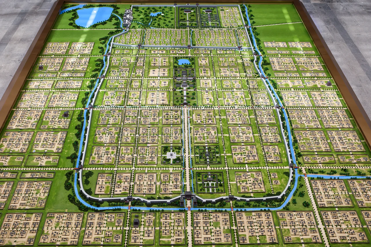 Model of Ye in Yecheng Museum